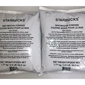 2 Pack: Starbucks Bar Mocha Powder (3.9 Lbs each) + FREE 2DAY SHIPPING!