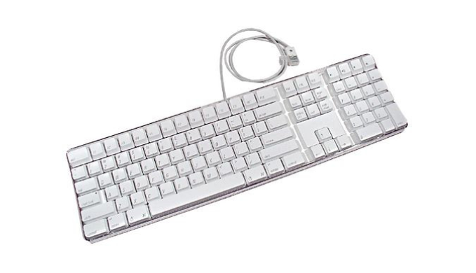 Genuine Apple USB Keyboard (Renewed) - Ships Quick!