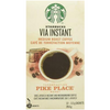 72 or 144 Count: Single Serve Starbucks VIA Brew Pike Place Roast Coffee (Past Best-By Date) - Ships quick!