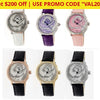 $200 Coupon: Sophie & Freda Monaco Swiss/quartz Movement Leather Watches - Ships Quick!