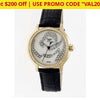 $200 Coupon: Sophie & Freda Monaco Swiss/quartz Movement Leather Watches - Ships Quick! White/gold