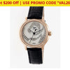 $200 Coupon: Sophie & Freda Monaco Swiss/quartz Movement Leather Watches - Ships Quick! White/rose