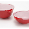 Mad Hungry 13-Piece Lip'n'Loop Mixing Bowl with Lids + Silicone Spurtle Set w/ Measuring Cup