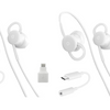 Authentic Google 3-Piece USB-C Accessory Combo Kit: Google USB-C Earbuds, USB-C to 3.5mm Adapter, USB-C to USB 3.0 Adapter - Ships Quick!