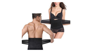 5 Pack: Unisex Waist Trainer Body Shaper - Assorted Sizes