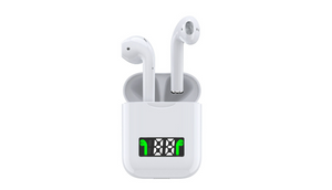 Wireless Bluetooth Earbuds with Battery Display and Wireless Charging Case