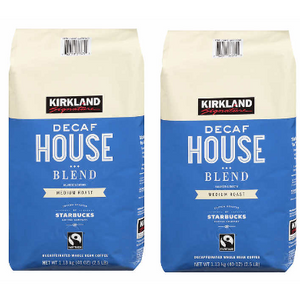 Starbucks Kirkland's Whole Bean Home Blend Decaf Coffee (Past Best By Dates) - Ships Quick!