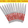 Buy One Get Free! Wolfgang Puck 12-Piece Steak Knife Set With Wooden Gift Boxes (24-Piece W/ Bogo)