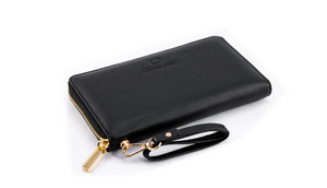 Charles Delon Women's Zip-Around Wallet with Removable Wrist Strap