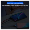 3 Pack: IPM 3-IN-1 USB-C, Micro, and Lightning, USB Charging Cable - Hybrid Color-LED Digit