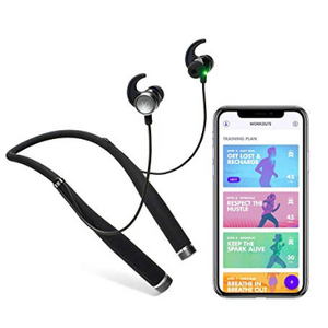 LifeBEAM Vi Sense Wireless Headphones with on-Demand AI Personal Trainer