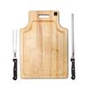 PRICE DROP: Ronco Carving Board Set With Drip Catch, Stainless Steel Carving Knife &amp; Carving Fork - Ships Quick!