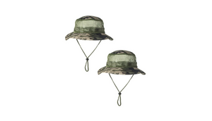 2 Pack: Unisex Mesh Camo Wide Full Brim Camouflage Hats