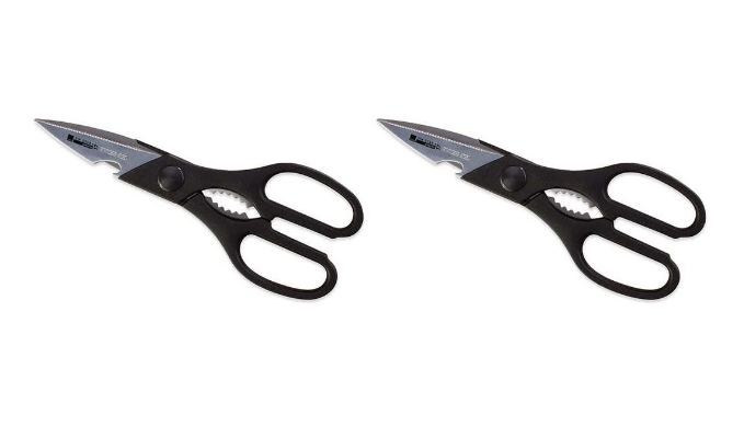 PRICE DROP: Ronco Poultry Shears, Stainless-Steel Kitchen Scissors, Full-Tang Handle