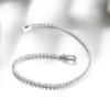 8.00 CTTW White Swarovski Elements Tennis Bracelet in 18K Gold Plating - 3 Options