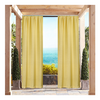 Set of 2: Energy-Saving Xyleena Textured Indoor/Outdoor Blackout Curtains Set