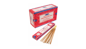 6-Box Count: Satya Champa Dragon's Blood Incense Sticks (Approx 70-90 Sticks)