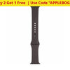 Buy 2 Get 1 Free: Apple Watch Sport Bands (38Mm/42Mm) - Bulk Packaging Ships Quick! 42Mm / Cocoa