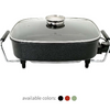 PRICE DROP: Paula Deen 15-inch (1400 Watt) Large Electric Skillet with Glass, Basting Lid