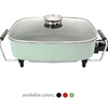 PRICE DROP: Paula Deen 15-inch (1400 Watt) Large Electric Skillet with Glass, Basting Lid