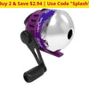 Zebco Splash Spincast Reels - Great For Kids And Rokie Fisherman Ships Quick! Purple Home