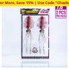 Chasebaits: The Ultimate Squid Fishing Lures - 2 Or 3 Packs Ships Quick! Bottle / 7.8 Pack Home