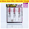 Chasebaits: The Ultimate Squid Fishing Lures - 2 Or 3 Packs Ships Quick! Bottle / 5.9 Pack Home