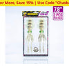 Chasebaits: The Ultimate Squid Fishing Lures - 2 Or 3 Packs Ships Quick! Glow Ink / 7.8 Pack Home