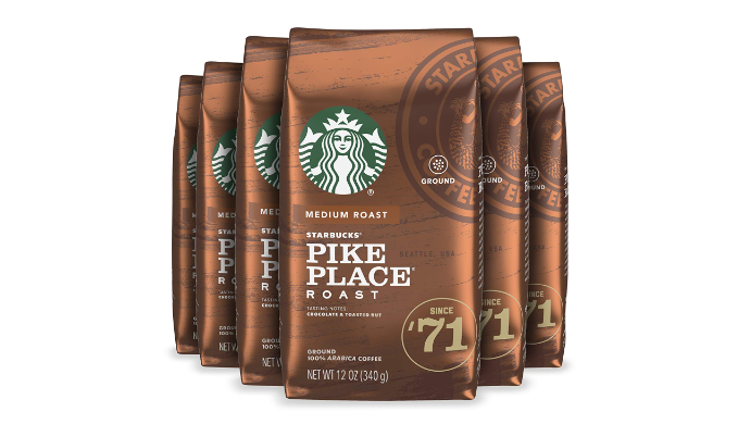 New Flavors! Starbucks Ground Coffee 9+ LBS - Ships Quick!
