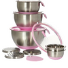 Wolfgang Puck 13-Piece Stainless Steel Mixing Bowl Set (New Open Box) - Ships Quick!