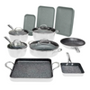Curtis Stone 14-piece DuraPan Nonstick All-Purpose Cookware Set (Refurbished Like New) - Ships Quick!
