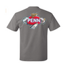 2 FOR $22! PENN 100% High Quality Cotton Tagless OffShore Short Sleeve T-Shirt - Ships Quick!