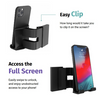 2-Pack: Computer Monitor Phone Mounts - Clips on Screen with NO Assembly Required - Ships Quick!