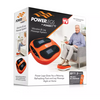 PRICE DROP: Power Legs Vibration Plate Foot Massager Platform with Rotating Acupressure Heads Multi Setting Electric Foot Massager with Remote Control (Refurbished)