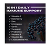 OXNUTRITION Elderberry: Vitamin C, Zinc, Vitamin E, Vitamin B6, Echinacea, Garlic, Turmeric, L-Glutamine HCL and Lactobacillus Probiotics Supplement, 1-2 Month Supply - 10 in 1 Daily Immune Support - Ships Quick!