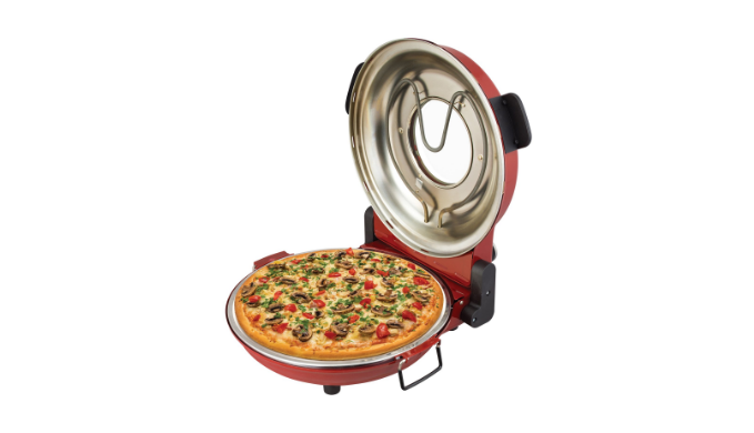CUSTOMER FAVORITE: KALORIK HOT STONE PIZZA OVEN RED (Certified