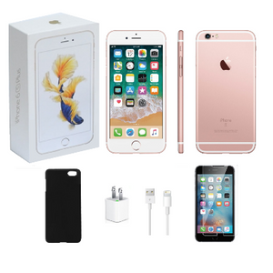 IPHONE 6S 128GB GOLD WIFI+4G BUNDLE - VERIZON OR T-MOBILE - (Refurbished w/ 30-Day Warranty) - Ships Quick!