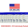 HEAVILY REDUCED: Dr. Mfyan KN95 Individually Wrapped Lightweight 3D Protective Non-Medical Face Masks - Ships Quick!