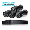 PRICE DROP: HeimVision HM245 8CH 1080P Security Camera System, 5MP-Lite HD-TVI DVR 4Pcs 1920TVL Outdoor/Indoor Weatherproof CCTV Surveillance Camera with Night Vision, Motion Alert, Face Detection, Remote Access - Ships Quick!