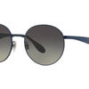 Ray-Ban Blue / Grey Round Sunglasses (RB3537 185/11 51MM)