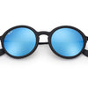 Ray-Ban Round Black Mirrored Sunglasses (RB4222 622/55 50mm)