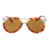 Prada Red Havana / Brown Aviator Sunglasses (SPR 01T U64-2Z1 56mm)