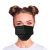 BLACK Premium Quality Comfort 3-Layer Face Masks - Ships from US Warehouse!