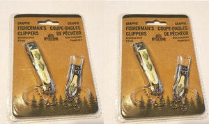 BUY ONE GET ONE FREE! Fisherman's Multi-Purpose clippers 2 Pack - Snip Fishing Line - Ships Quick!