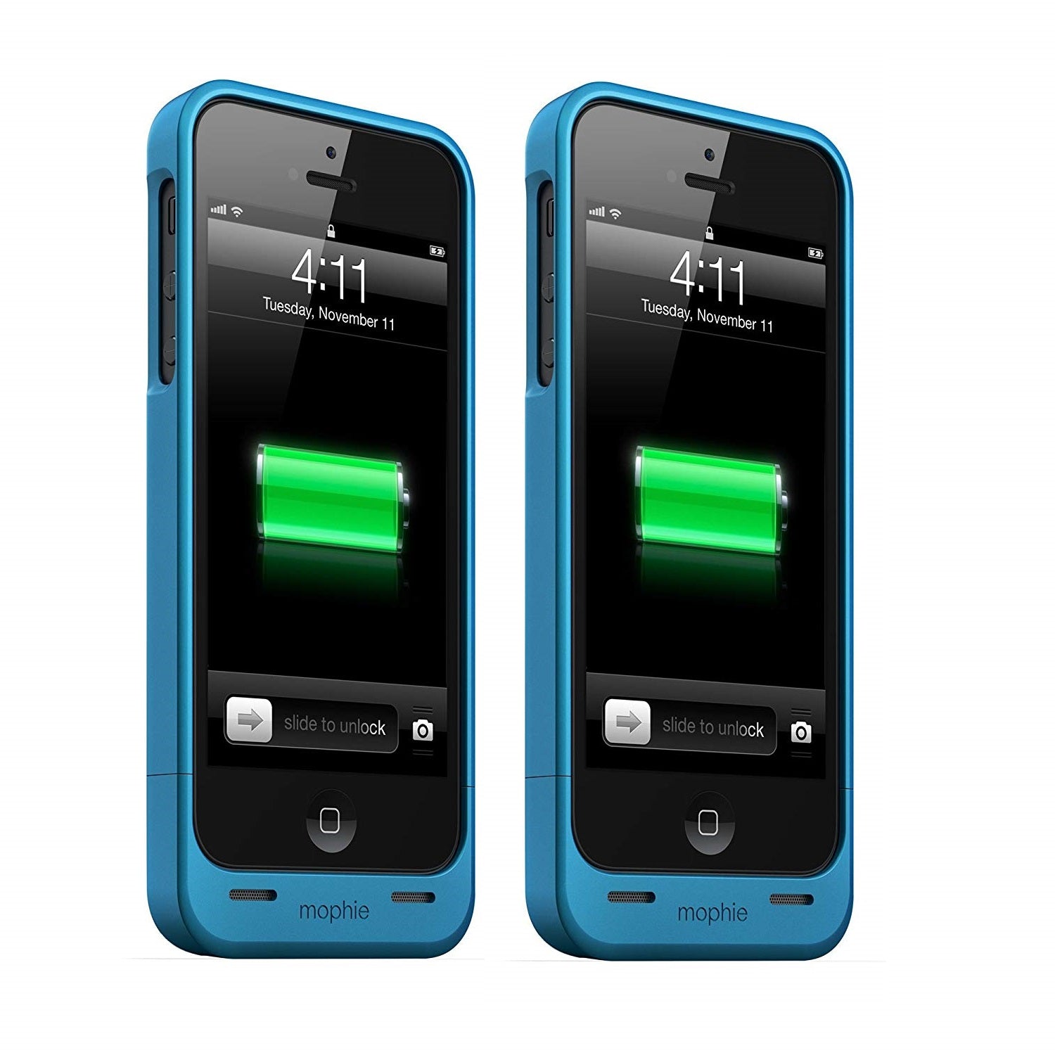 Pack of 2: Mophie Juice Pack Helium for iPhone 5/5S/5SE (1,500mAh each) - Blue
