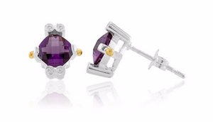 Amethyst Lavale Earrings — Guaranteed by Mother's Day* + FREE RETURNS!