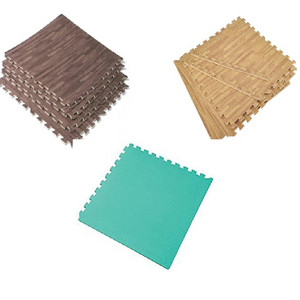 24 Pack of Anti-Fatigue Interlocking Floor Mats 24" x 24" (96 Square Feet) - Ships Next Day!