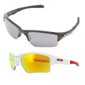 Oakley Quarter Jacket (Youth Fit) Polished Black or Fire Iridium - Ships Next Day!