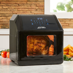ALMOST GONE! Power Air Fryer 10-in-1 Pro Elite Oven 6-qt with Cookbook (New/Open Box) - Ships Next Day!