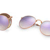 Ray-Ban Folding Bronze Flash Sunglasses (RB3532 198/7X 47mm)